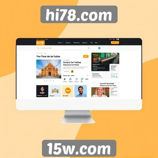 Avaliação da interface do usuário em hi78.com